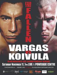 Live Combat Sport Schedule: 11/10