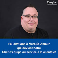 C'est avec grand plaisir qu'on vous annonce la nomination de Marc St-Amour… 