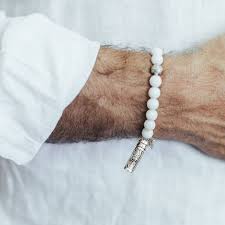 Yellow gold, white gold material fineness: Bijoux Homme Argent Cuir Bronze Et Pierres Veritables Perle De Jade