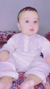 Adorable Baby Saying Abu