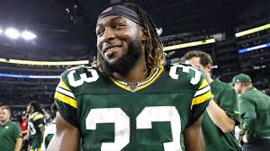 Packers Aaron Jones Follows Father S Path To Becoming The Real Deal Packers rb aaron jones discusses contract, becoming a father, aj dillon and more.