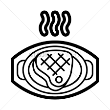 Serving Plate With Hot Meat Steak Vector Image 1538375 Stockunlimited Alibaba.com offers 1,253 hot steak plate products. serving plate with hot meat steak