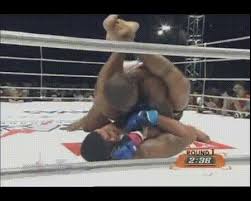 Rampage jackson painted in photoshop. The Slam Heard Round The World Rampage Jackson Slams Ricardo Arona From The Triangle Choke Mma