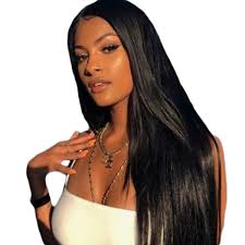 Bénéficiez d'un essai gratuit à domicile, jusqu'à perruques. Perruque Cheveux Naturels Front Lace 13x4 Raide