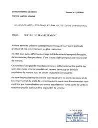 Cela leur permet de voir que leur travail est apprécié. Lettre De Remerciement Pour Un Don A Decouvrir
