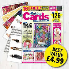 It's packed full with official disney frozen 2 cardmaking goodies plus a stunning magazine with inspiring projects for all abilities of cardmaker. Making Cards Magazine March 2019 Fashionista Mandalas Papers Parchment Mag Ebay