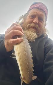 It was -15°F here today, so my son and I did the boiling water experiment.  Looks like we had a visitor with us 😱