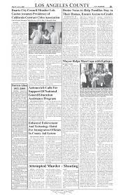 Pests discovered by customers or health inspectors. B May 28 June 3 2009 Pmd San Gabriel Valley Examiner