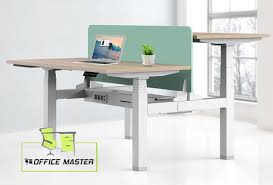 Read our expert tips on adjusting laptop and desk height to work ergonomically. Height Adjustable Desk Modern Furniture In Dubai Officemaster Ae