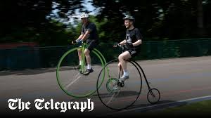 a penny farthing ...