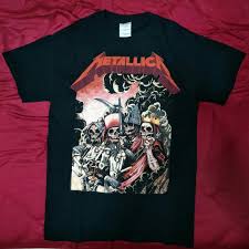 Alcoholica t shirt metallica drank'em all vodka metal music cool gift tee 5247. Konkurrenter Diagonal Dommer Rare Metallica T Shirts Hjemlos Acceptabel Loft