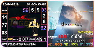 Bocoran Togel Saigon Kamis 25 April 2019 Kamis Tanggal Sydney