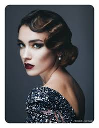 Twist the other strand of hair, form a loop and secure it with pins. Finger Waves Style Novocom Top
