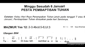 Untuk kedua kalinya tuhan berfirman kepada . 10 Januari 2021 Edisi Lama Pesta Pembaptisan Tuhan Tahun B Mazmur Alleluya Youtube