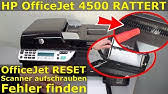 Das multifunktionsgerät kann drucken, kopieren, scannen und faxen und verfügt standardmäßig über einen integrierten. Freigeben Des Patronenwagens Hp Officejet 4500 Wireless All In One G510n Youtube