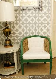 Determine how you'd like the pattern placed, then. How I Fixed A Broken Cane Chair Vintage Revivals