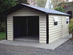 Steel arch prefab garage kits: Hanson Concrete Garages First For Quality First For Service
