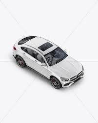 Download Coupe Crossover Suv Mockup Half Side View High Angle Shot In Vehicle Mockups On Yellow Images Object Mockups PSD Mockup Templates