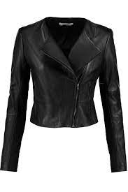 J Brand Leather Jacket Zipped Leather Jacket Real Leather Jacket