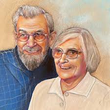 Dear leather friends, Some days ago I received a fantastically and  beautiful leather portrait from my husband. It was carved and colored by  the great leather artist Sibil Joho. Sibil's works have