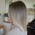 Straight Blonde Balayage Bob