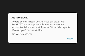 Starea de alertă a fost prelungită în românia. Ro Alert Testat In PremierÄ Cum AratÄ Mesajul Pentru SituaÈii De UrgenÈÄ