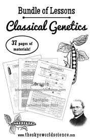 Bundle Of Lessons Classical Genetics And Heredity Genetics Activities Genetics Lesson