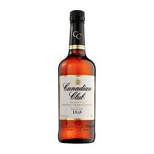 Canadian whiskies often hit proofs 190, meaning a stronger, but less flavorful foundation, resulting in drams that are lighter, sweeter and smoother than american whiskeys. Canadian Club 750ml Blended Canadian Whisky
