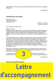 Epingle Sur Lettre D Accompagnement