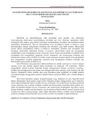 The objectives of jmi is to establish an effective channel of communication between stakeholders including academic and research institution, businesses. Pdf Jurnal Manajemen Pemasaran Feb Universitas Brawijaya Telaga Jaya Academia Edu