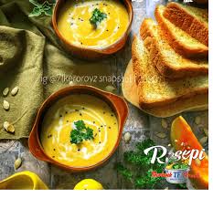 Resepi sup labu ala barat (pumpkin soup) 6. Resepi Terbaik Creamy Pumpkin Soup Tf Value Mart