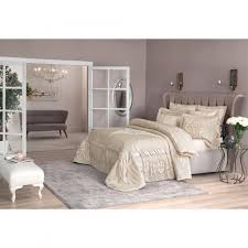 Taççift kişilik baskılı yatak örtüsü allegro 71125827. Tac Cift Kisilik Yatak Ortusu Chloe Capucino