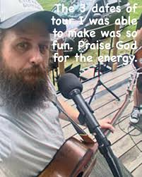 Songs were song, hope was shared, God was glorified. Thankful to be feeling  better. #thankyoujesus