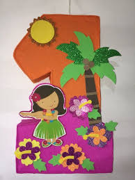 Hawaiian Pinata Number 1 Hawaiian Birthday Party Hawaii Party Theme Hawaii Themed Party Hawaiian Birthday Hawaiian Birthday Party