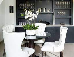 Add stylish comfort to your dining room interior with the legacy dining chair. Nailhead Trim Dining Chairs Contemporary Dining Room Kelly Hoppen Interiors