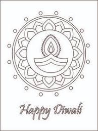 Colour online using our colouring pallet and download your coloured page by clicking have fun colouring our colouring pages, by following some simple instructions: Free Printable Diwali Coloring Cards Cards Create And Print Free Printable Diwali Coloring Cards Cards At Home