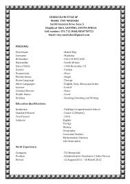 Because most of the jobs candidate are not to know how to write a cv for job application in fresh professional. Mabel C V