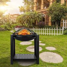 A wood burning fire pit is a great addition to any backyard or camping trip, creating that warm, cozy ambience of a night out in nature, under the stars, wherever you are. Winston Porter Paulie Iron Wood Burning Fire Pit Reviews Wayfair