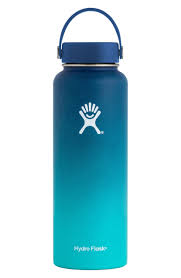 Black And White Ombre Hydro Flask 32 Oz Ombre Collection 40 Ounce Wide Mouth Cap Bottle Main Color Waterfall Hydro Flask 40 Oz Hydro Flask Water Bottle Hydroflask