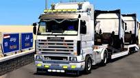 Ets2 scania 143m mod محاكي الشاحنات حمولة شاحنات سكانيا بمصر Euro truck simulator 2 promods 2.68