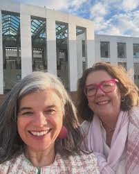 Our CEO Karen Bevan and Director of Clinical and Client Services Tara  Hunter started our engagement with the 48th Parliament in Canberra today.  They met with Senator Maria Kovacic , Senator Kerrynne