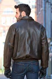 Charles Lambskin Leather A 2 Bomber Jacket Leather Jacket Men Lambskin Leather Leather