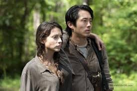 Steven yeun puts walking dead ouster behind him to enjoy nba game. The Walking Dead Episode 6x03 Publicity Still Of Steven Yeun Beth Keener Walking Dead Season Walking Dead Season 6 The Walking Dead Tv