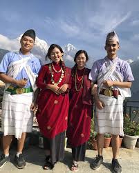 Proud Gurungseni Pokhara Gurung Losar Lureyrohit Gurung Dress Nepal Culture Traditional Dresses