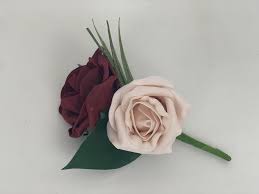 Afloral has the largest selection of faux flower stems online. Artificial Wedding Flowers Package Blush Pink Burgundy