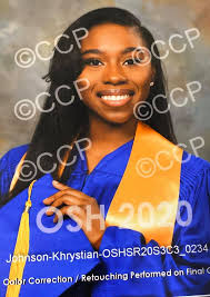 Straight out of CHS! Kalviona Johnson Congratulations💙