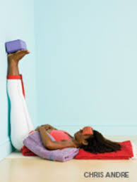 Do Less Relax More Legs Up The Wall Pose Legs Up The Wall Restorative Yoga Yoga Steps