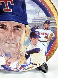 1992 THE LEGENDARY NOLAN RYAN HAMILTON COLLECTION PLATE NEW SERIAL # AND COA