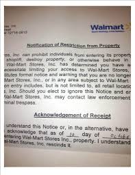 Get, create, make and sign shop banning letter template uk. The Starting Line Local Labor Activist Banned From All Walmart Stores