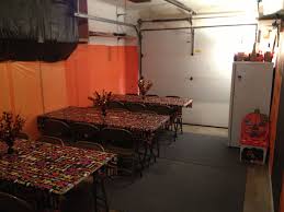 Pin By Michelle Jennings On My Completed Projects Garage Party Garage Halloween Party Halloween Garage